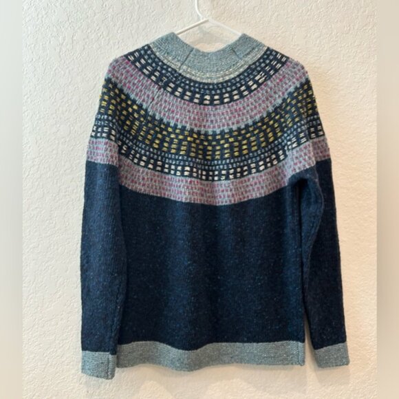 Celtic & Co Fair Isle 100% Pure Wool Knit Multicoloured Sweater - Picture 3 of 7